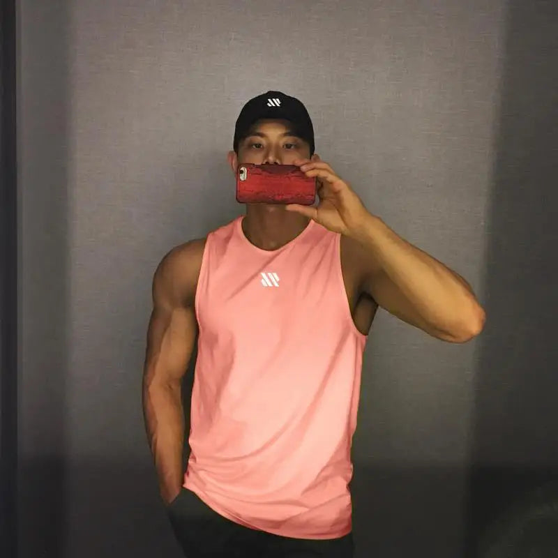 Polera sin mangas para hombre