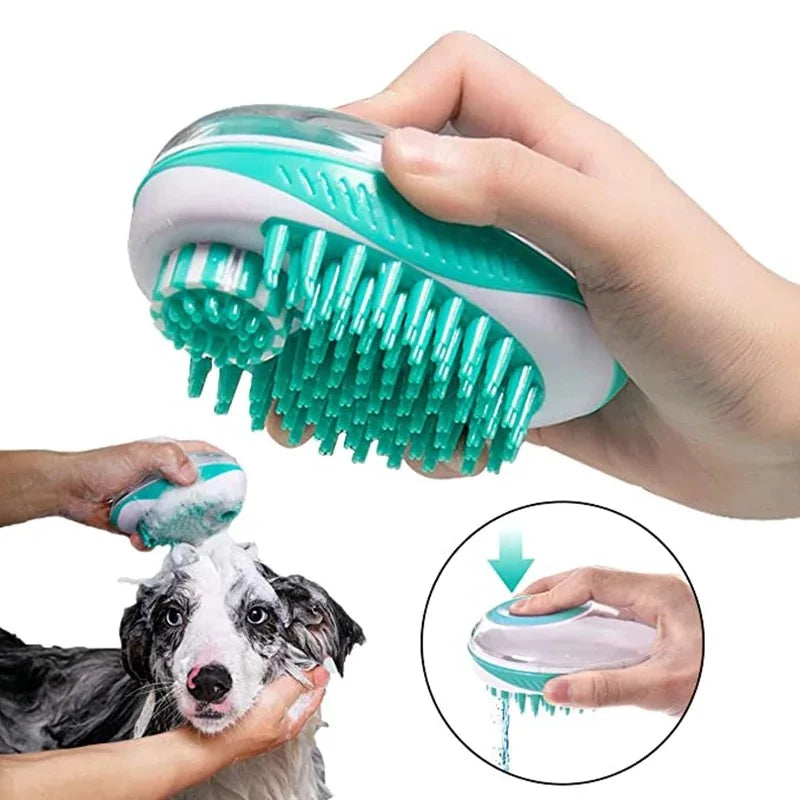 Cepillo de baño para mascotas
