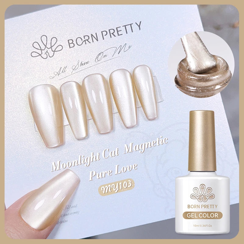 Esmalte de uñas magnetico