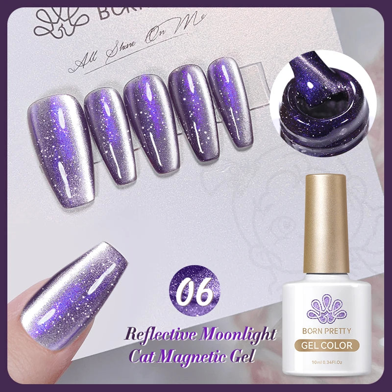 Esmalte de uñas magnetico