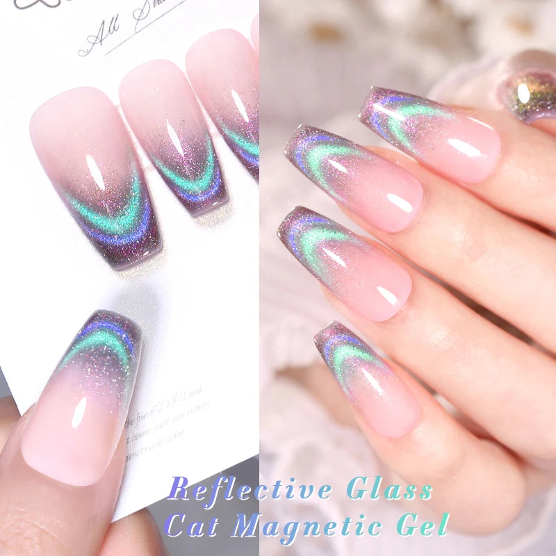 Esmalte de uñas magnetico
