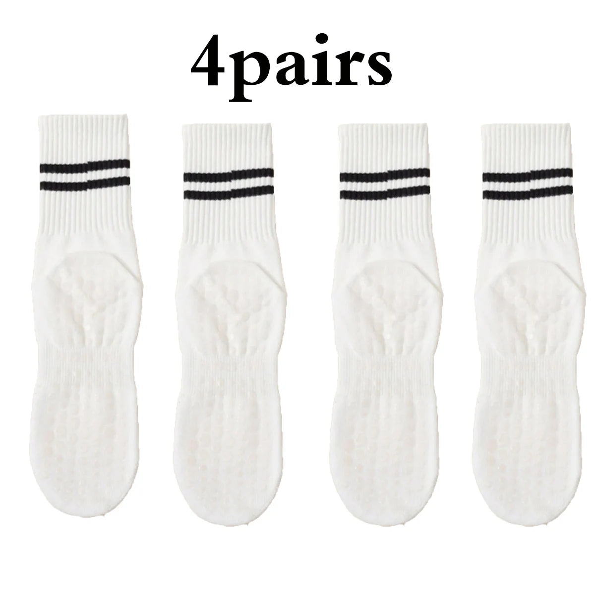 Calcetas deportivas mujer 4 pares