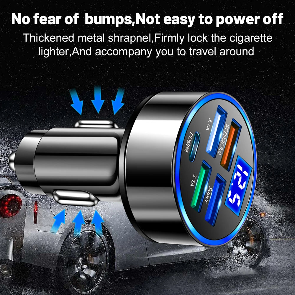 Cargador USB para auto