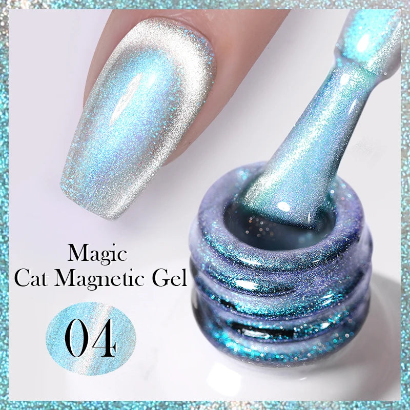 Esmalte de uñas magnetico