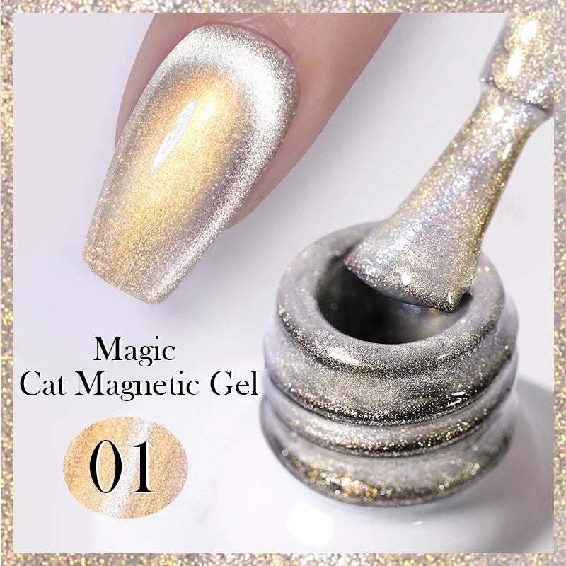 Esmalte de uñas magnetico