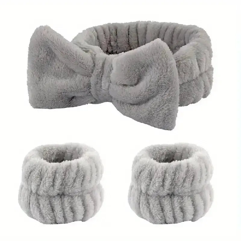 Set diademas para limpieza facial 3piezas