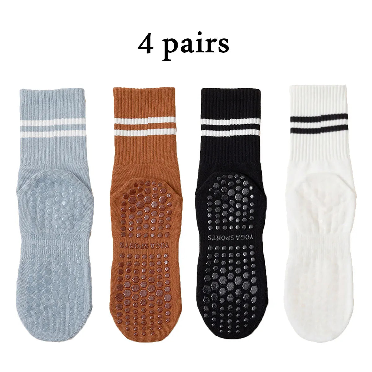 Calcetas deportivas mujer 4 pares