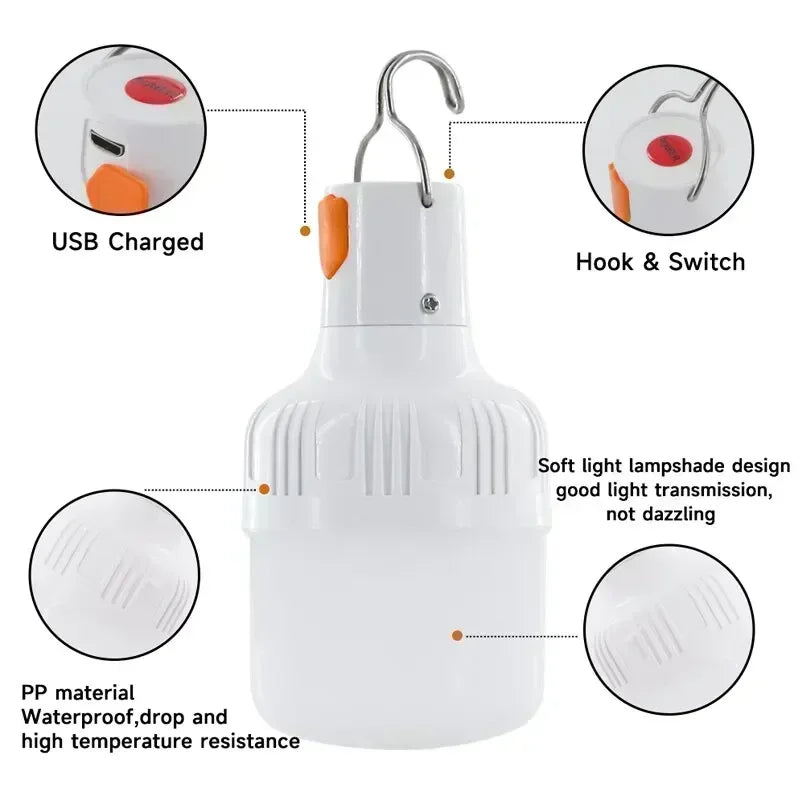 Luz de emergencia Camping
