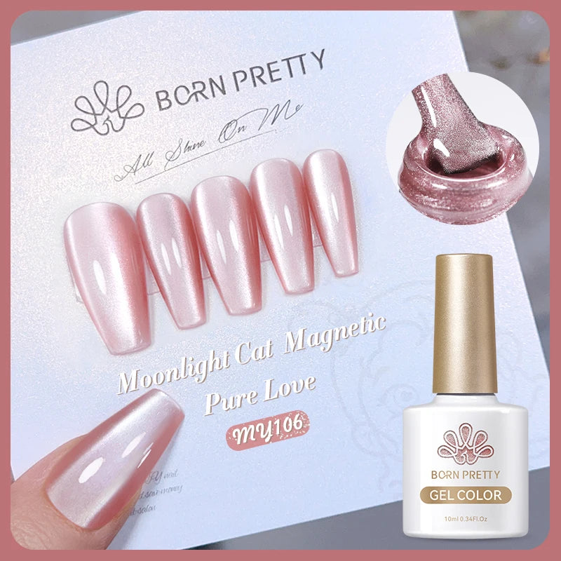 Esmalte de uñas magnetico