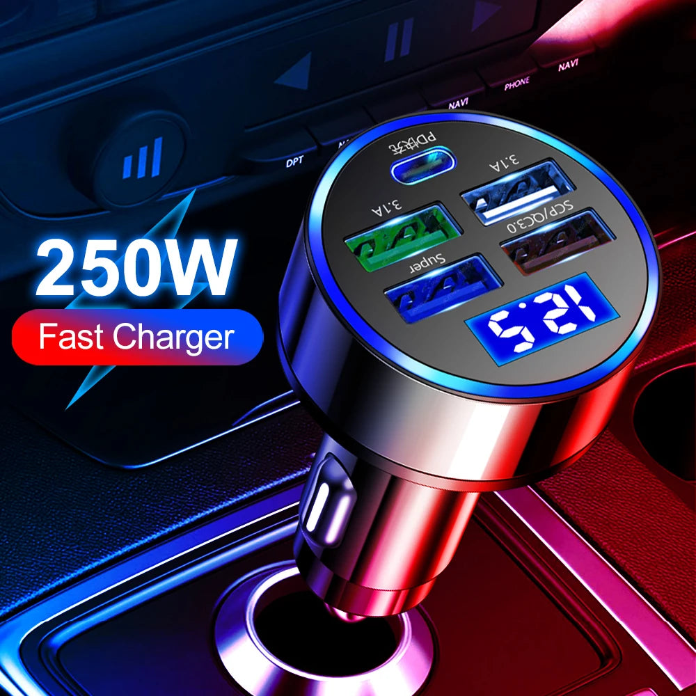 Cargador USB para auto