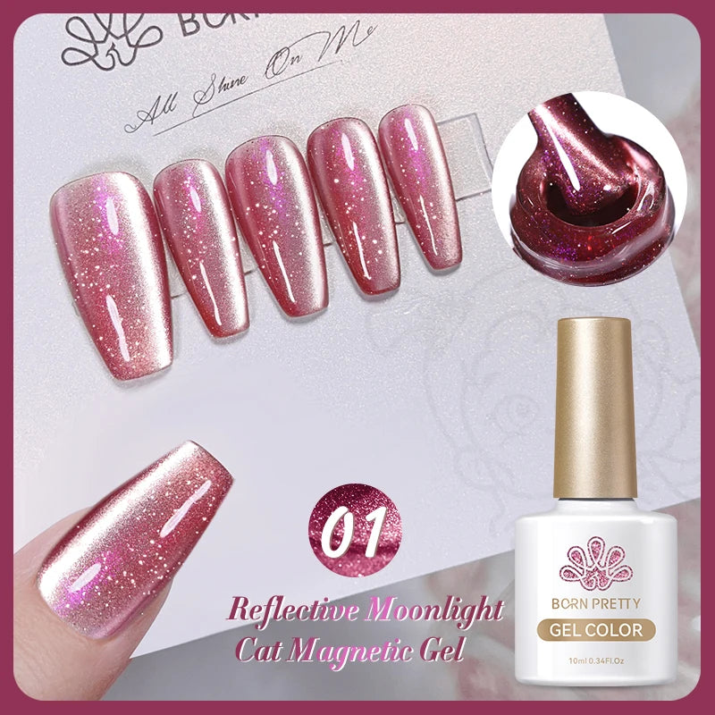 Esmalte de uñas magnetico