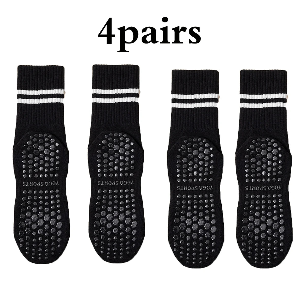 Calcetas deportivas mujer 4 pares
