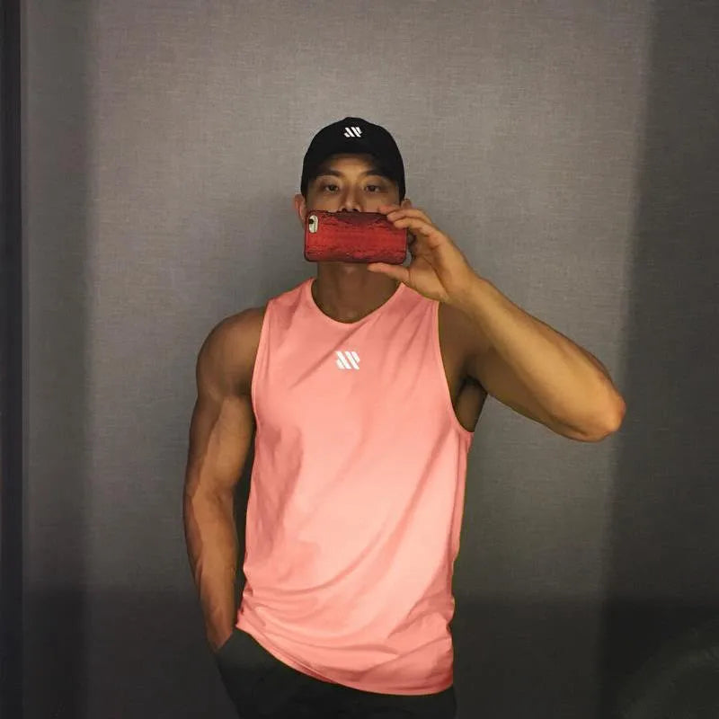 Polera sin mangas para hombre