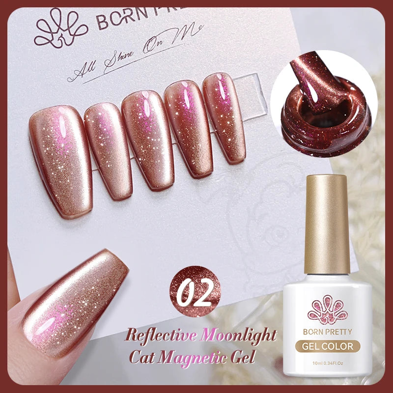 Esmalte de uñas magnetico