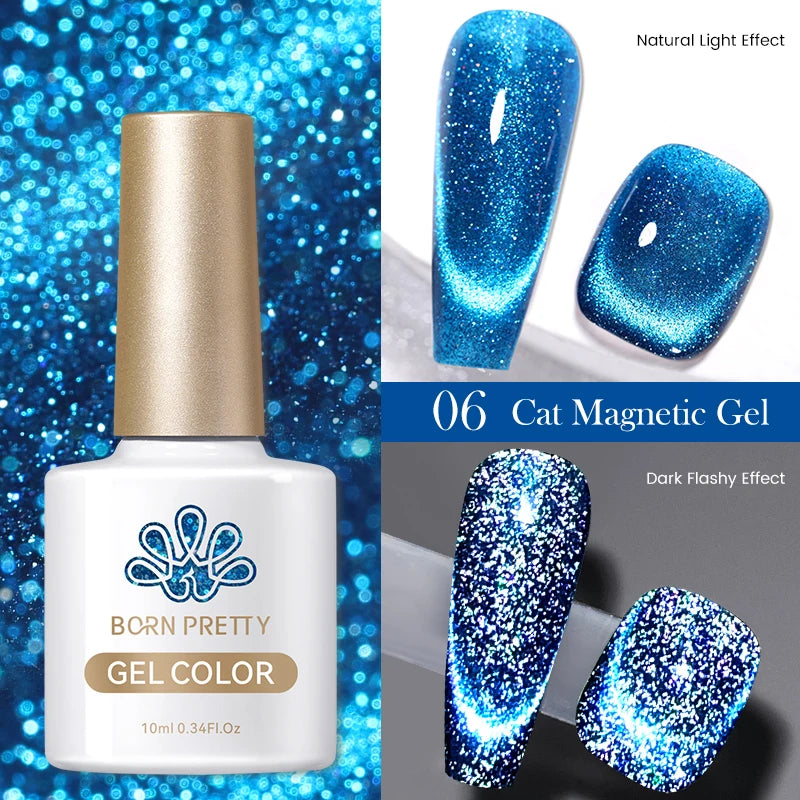 Esmalte de uñas magnetico
