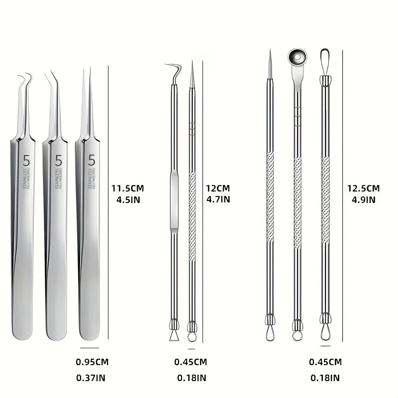 Kit de eliminación de puntos negros de 8 piezas