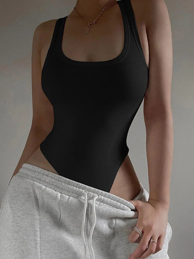 Body sin mangas mujer