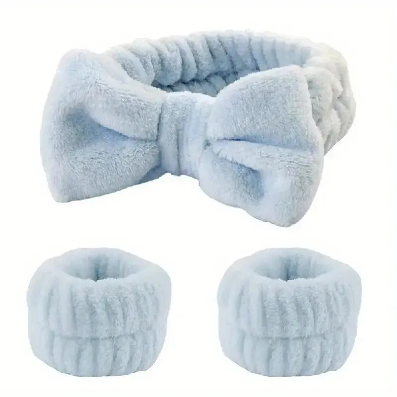 Set diademas para limpieza facial 3piezas