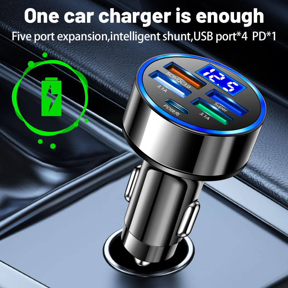 Cargador USB para auto