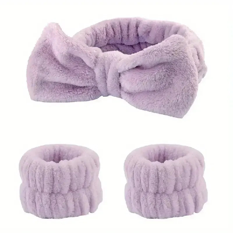 Set diademas para limpieza facial 3piezas