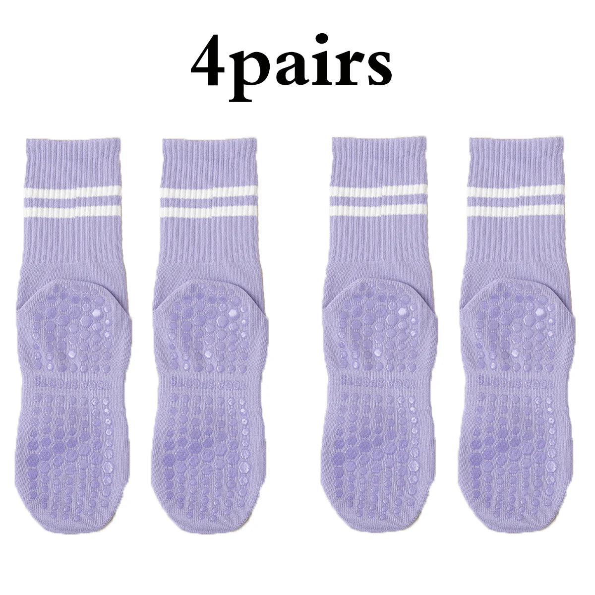 Calcetas deportivas mujer 4 pares