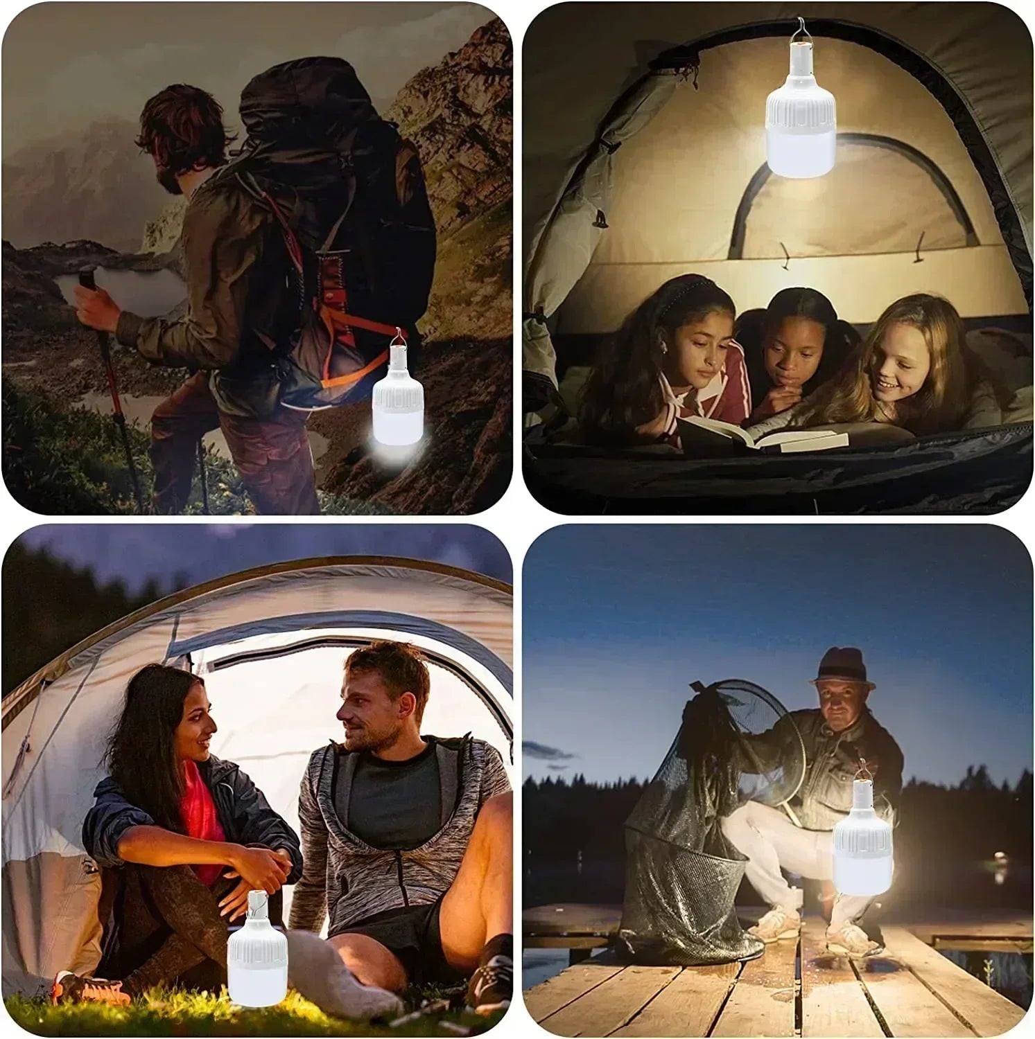 Luz de emergencia Camping