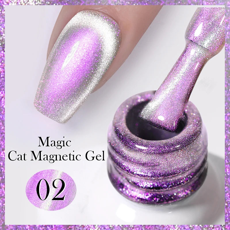 Esmalte de uñas magnetico