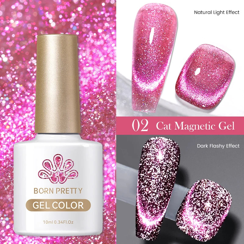 Esmalte de uñas magnetico