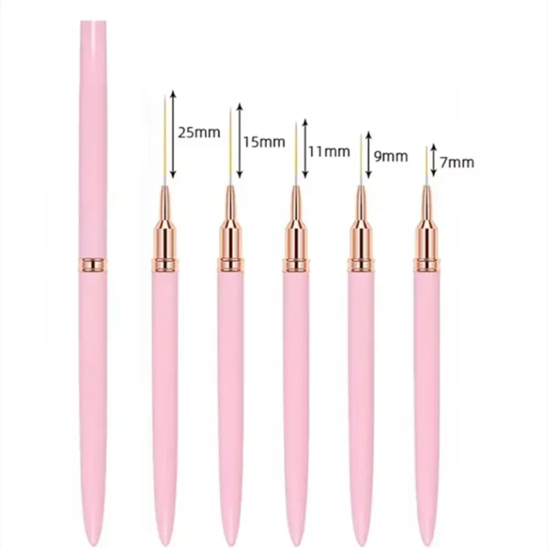 Set pinceles para uñas