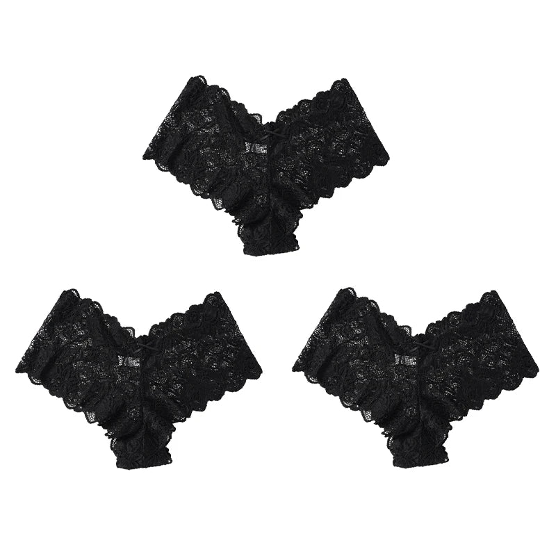 Pantaletas de encaje 3Pcs
