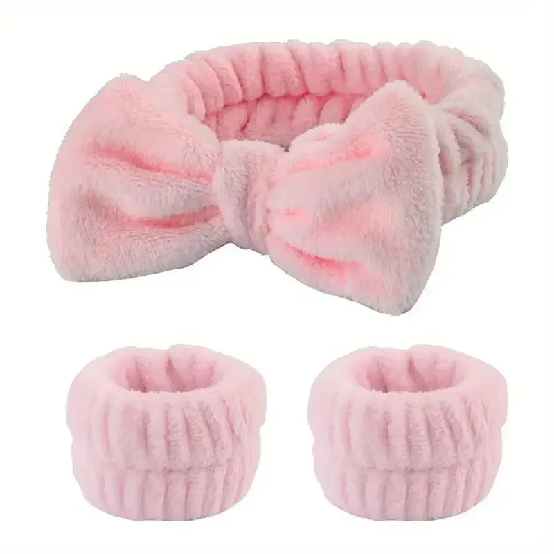 Set diademas para limpieza facial 3piezas