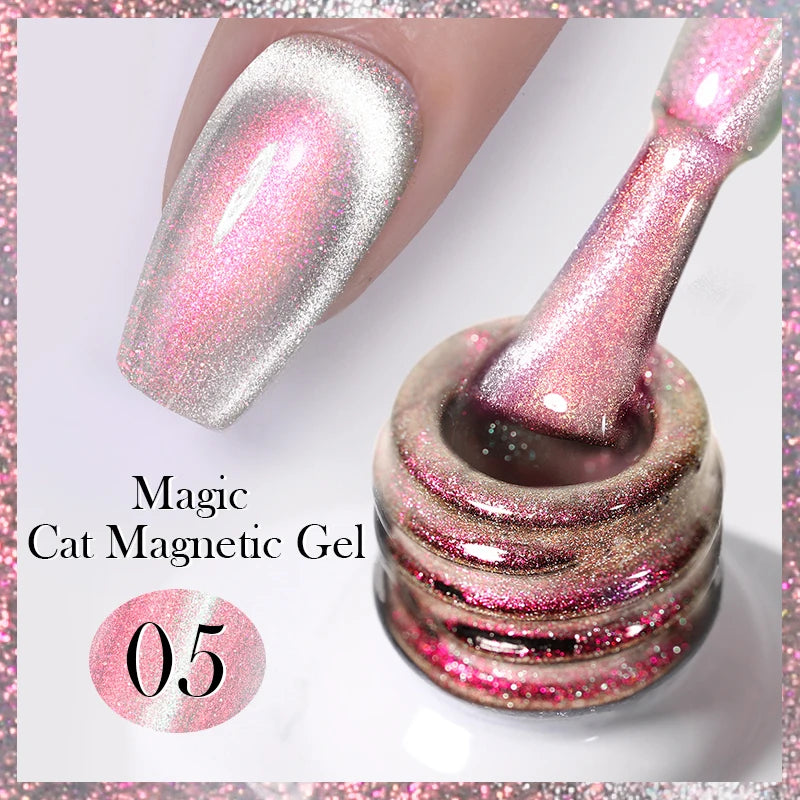 Esmalte de uñas magnetico