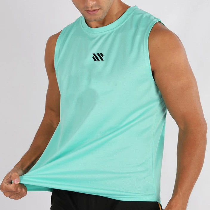 Polera sin mangas para hombre